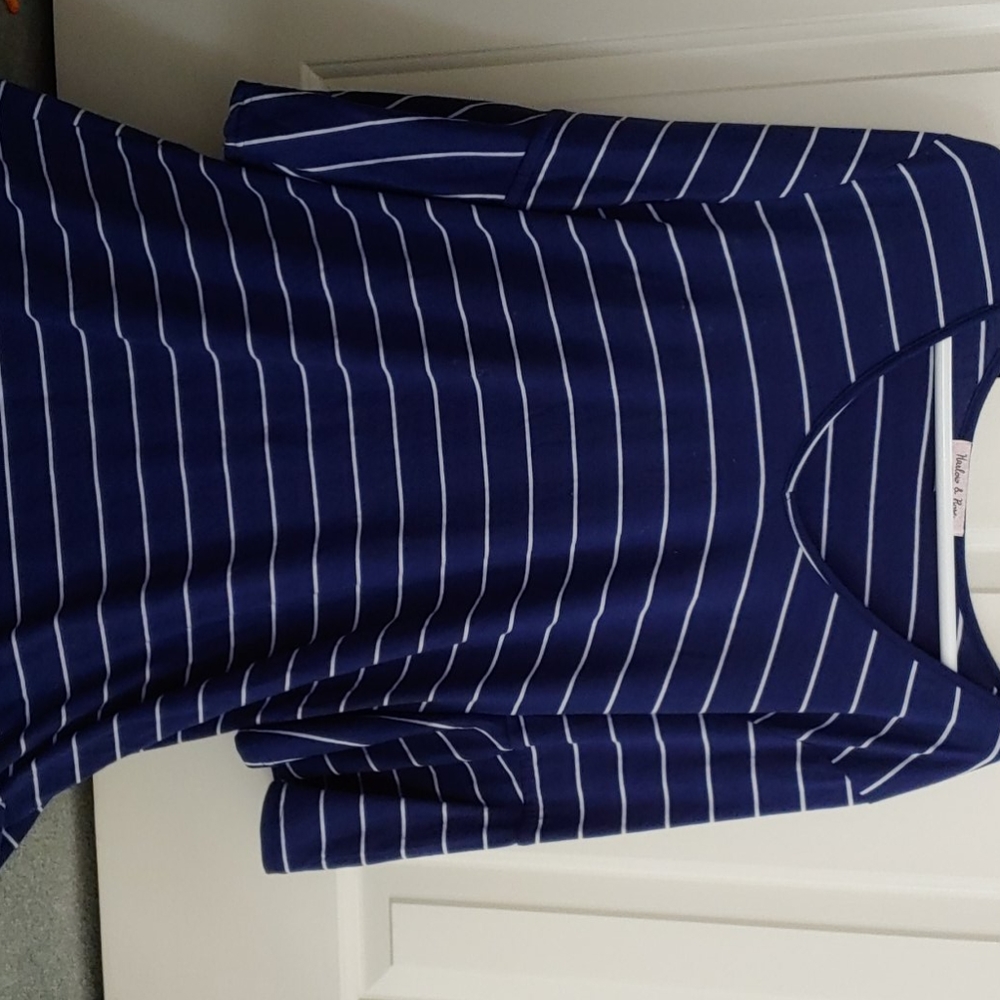 Bell sleeve t-shirt dress